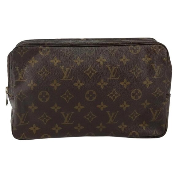 LOUIS VUITTON Monogram Trousse Toilette 28 Clutch Bag - Picture 1 of 16